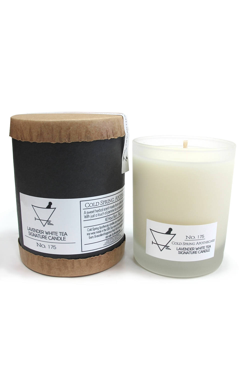 Cold Spring Apothecary Signature Candle Lavender White Tea アロマキャンドル 170g ラベンダー ホワイトティー Loophole