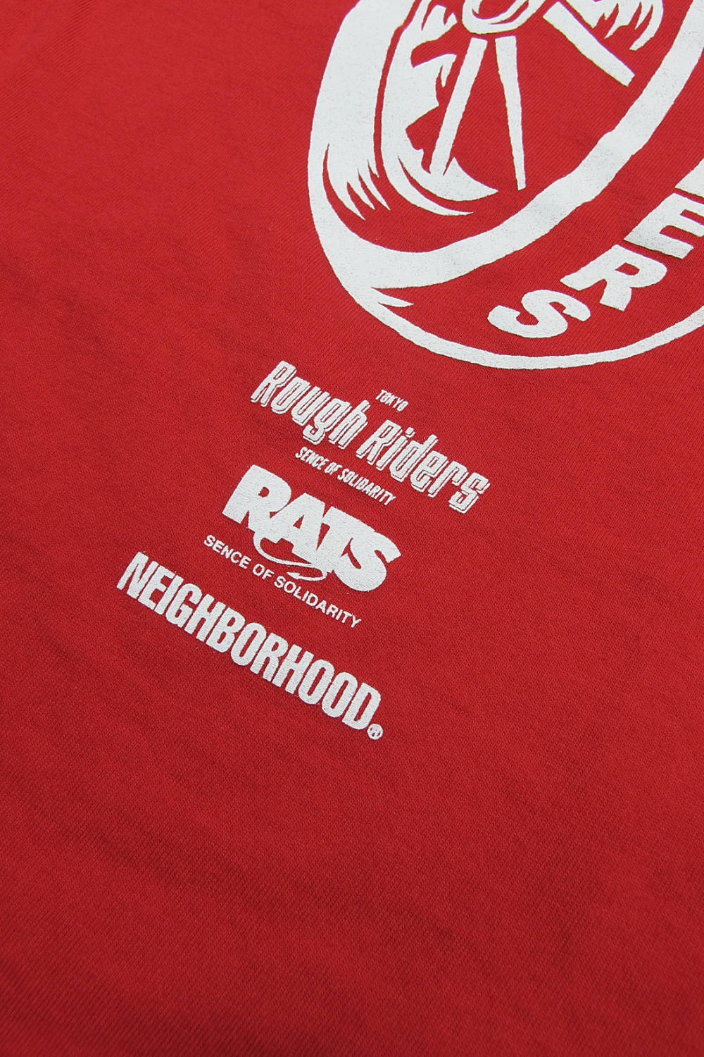 RATS - ×NEIGHBORHOOD T.R.R TEE (RED) / ×ネイバーフッド TOKYO ROUGH