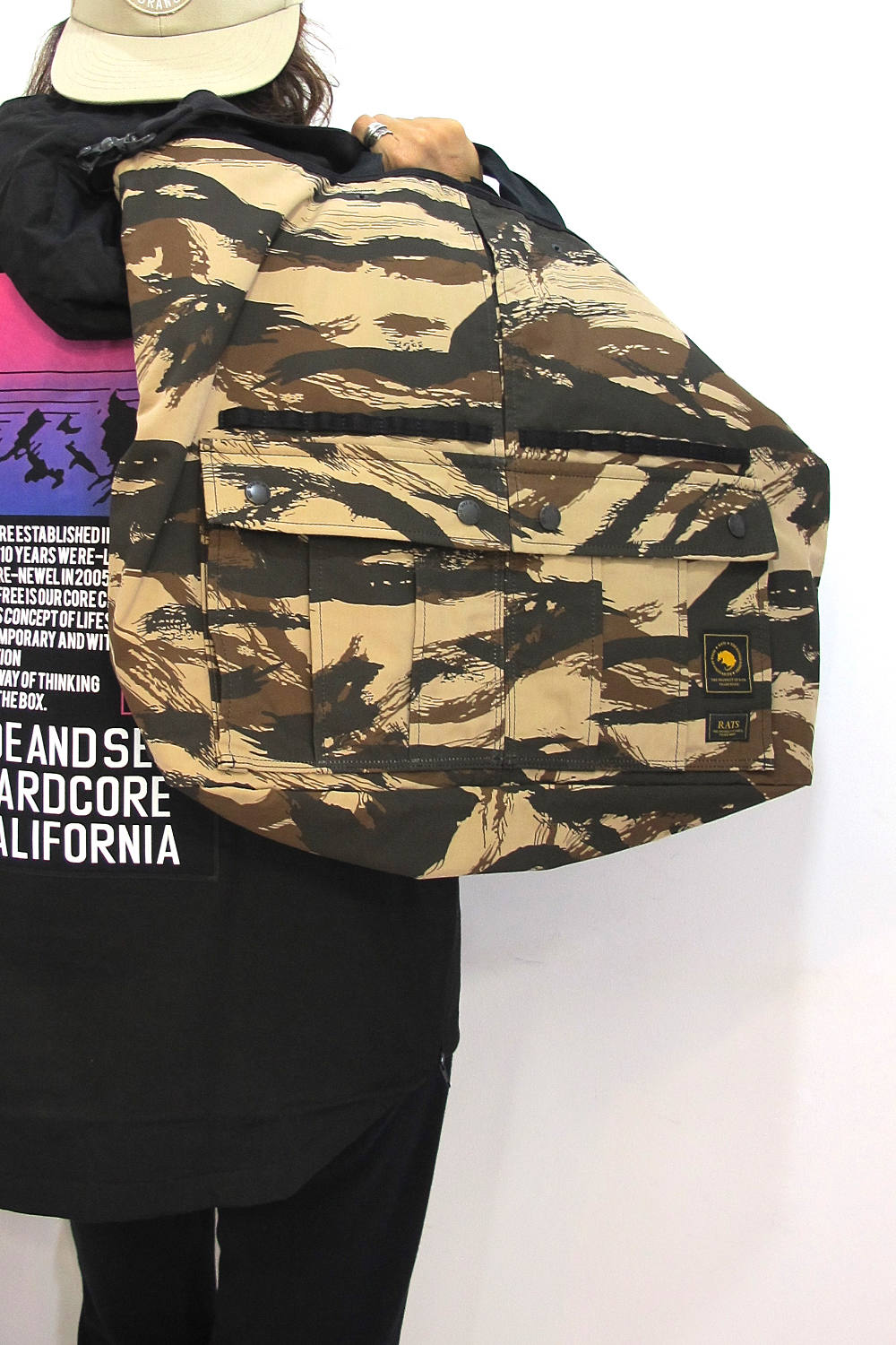 RATS - CAMO HELMET BAG collaboration with PORTER (CAMOUFLAGE