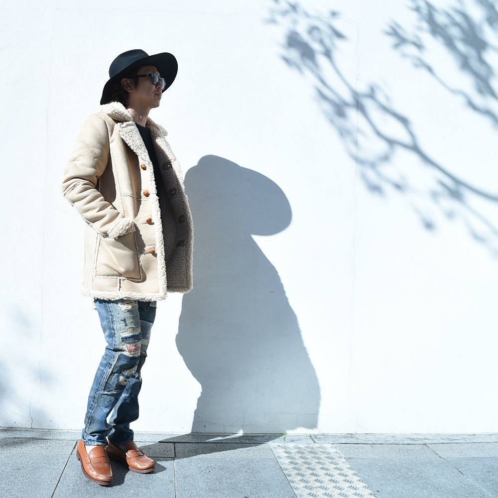 スタッフコーディネート Tmtのボアランチとダメージデニムを中心とした真冬のアーバンサーフスタイル 586 Loophole